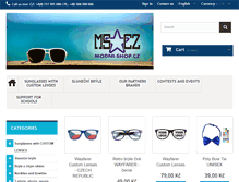 Tablet Screenshot of modni-shop.cz
